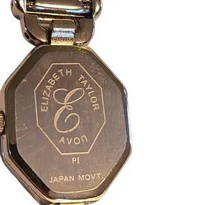 Vintage Avon 1996 Elizabeth Taylor Midnight Romance Watch Silver Tone Mesh Avon | Jewelry | Avon Elizabeth Taylor Silver Tone Ladies  main image 3